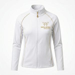 Chaqueta de Yoga Unisex de Alto Rendimiento, Tejido Elástico que Absorbe la Humedad, Cierre de Cremallera, Logotipo Personalizado para Entrenamiento Deportivo - Product Image 5