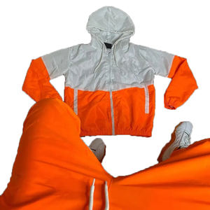 Ensemble survêtement de jogging d'hiver pour hommes, veste à capuche en coton de grande taille, écologique, de haute qualité, logo brodé personnalisé - Product Image 1