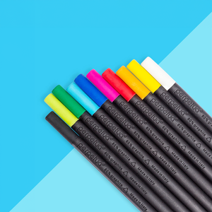 Perpetua thiết kế Bộ 10 bút chì sinh thái được làm từ than chì tái chế được xây dựng trong tẩy màu sắc khác nhau để viết bản vẽ - Product Image 6