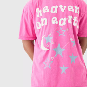 T-shirt imprimé 300gsm de haute qualité 100% coton Street Wear T-shirt surdimensionné Logo personnalisé T-shirt pour hommes - Product Image 5