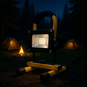 20W Rechargeable LED Lion <b>Projector</b> <b>Stand</b> Camping Lamps <b>for</b> Outdoor Adventures - Product Image 3