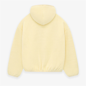 Sweats à capuche avec logo personnalisé OEM pour hommes sweat à capuche lourd brodé en polaire sherpa surdimensionné sweat-shirts et sweats à capuche pour hommes - Product Image 6