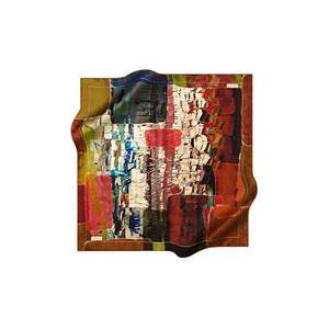 ผ้าพันคอเครปซาติน Pierre Cardin ขนาด 90x90 ซม. - ผ้าคลุมศีรษะและผ้าพันคอหลากสี - Product Image 1