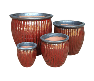 [Leo Nguyen Le] - Poterie émaillée d'extérieur - Pot à fleurs/jardinière pour la maison et le jardin - Grand pot en céramique - Fournisseur du Vietnam - Product Image 4