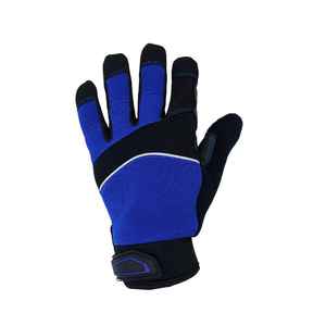 Gants de mécanicien de sécurité au travail Protection des mains Gants mécaniques automobiles Gants de mécanicien en cuir de couleur noire - Product Image 5