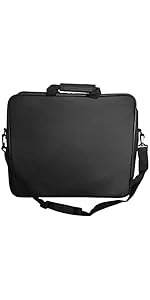 Masonic <b>Apron</b> Carrying Case - Lightweight Soft <b>Black</b> - Imitation Leather - Masonic Regalia <b>Apron</b> Case (Provincial) - Product Image 3