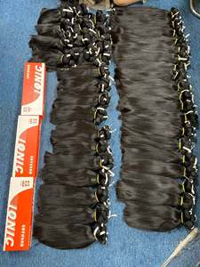 ผมเวียดนามแท้ขายส่ง 100 กรัม ผมบริสุทธิ์กัมพูชาแบบเส้นเดียวสำหรับต่อผม - Product Image 4