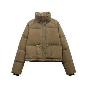 Women's Plus Size Winter Puffer Jacket Customised Medium Long Cotton Breathable Thicken Outer Wool Fleece <b>Dye</b> Wholesale New - Product Image 2