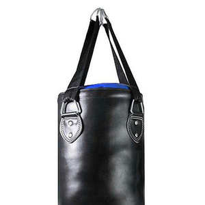 Sac de frappe de boxe professionnel en cuir véritable pour entraînement en salle de sport, équipement de fitness, sac lourd multicolore, vente chaude - Product Image 3