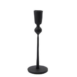 Support de bougie conique forgé à la main, décoration d'intérieur en métal artisanal pour Noël, support de bougie conique simple - Product Image 3