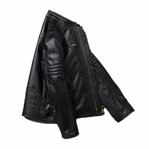 Chaquetas de invierno de piel de oveja para hombre de calidad pura impermeables a prueba de viento perfectamente cortadas a la demanda del cliente - Product Image 5