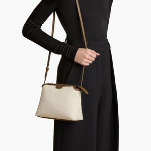 กระเป๋าโท้ทหนังแท้สำหรับผู้หญิงหนัง100% ทอแบบมีซิปปิดทำด้วยมือสีตามสั่ง - Product Image 1