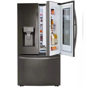 Réfrigérateur à porte française haut de gamme et neuf, porte intelligente, porte dans la porte, profondeur de comptoir, double température, congélateur, distributeur d'eau et de glace pour la famille - Product Image 2