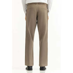 Pantalon de costume kaki coupe ajustée MN-TRC-WS25-019 Confort et style exquis - Product Image 4