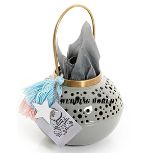 Pot à bonbons jaune avec revêtement poudré, qualité supérieure, fait main, pot à chocolat, produit très demandé, pot à fruits secs de luxe - Product Image 6