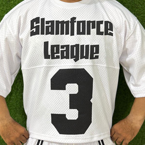 Pakistan Made Custom Logo Printed Breathable Summer Basketball Uniform Men High Quality Training <b>Knitted</b> Polyester Cotton Unisex - Product Image 3