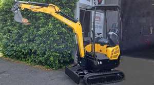 Mini-excavatrice diesel Kubota D722 1.2T avec accessoires, moteur comme composant principal, petite machine puissante - Product Image 3