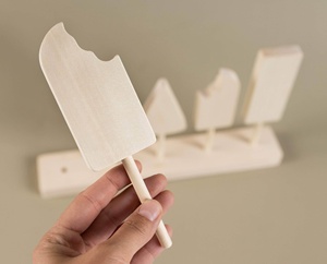 Juego de Juguetes de Madera para Apilar en Forma de Pato, Bloques de Construcción Educativos para Niños Pequeños de 2 a 4 Años, Unisex, Tema de la Naturaleza - Product Image 3