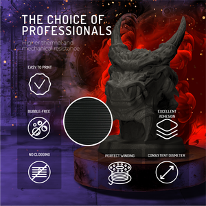 Filamento WINKLE PLA PRO 1.75mm 1kg para Impresora 3D FDM, Resistencia Térmica Superior 95C HDT, Fabricación Europea, Tolerancia de 0.05mm, Fácil de Usar - Product Image 4