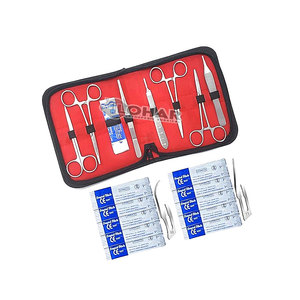 Lot de 20 pièces en acier inoxydable de qualité supérieure pour la biologie, la biologie vétérinaire et la biologie marine avec CASE et les équipements gratuits de lames de scalpel - Product Image 6