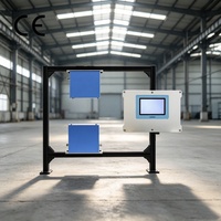 Analyseur d'humidité par micro-ondes de type en ligne, testeur de mesure de la pénétration totale de l'humidité, machine de test volumétrique de la teneur en eau