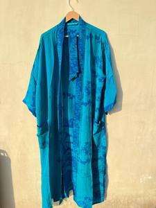 100% seda estilo bohemio gasa Kimono Vestido largo de fiesta Resort dama de honor boda verano/otoño/primavera temporada secado rápido característica - Product Image 3