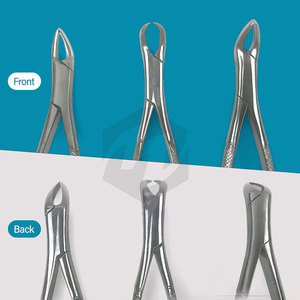 Juego de fórceps de extracción dental de alta resistencia de 3 piezas (#150, #151, #23) Fórceps Cowhorn Fórceps Molares inferiores Instrumentos médicos - Product Image 4