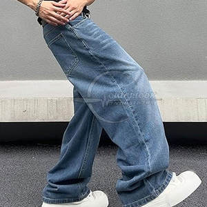 กางเกงขากว้างสำหรับผู้ชายกางเกงลำลองขากว้างแบบมีกระเป๋าใหม่เสื้อผ้าลำลองสำหรับวัยรุ่นใช้กลางแจ้ง - Product Image 6