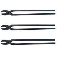 Pinces de maréchal-ferrant forgées en acier de qualité supérieure pour tenir la chaussure, les creasers d'outils de maréchal-ferrant, le timbre plus complet et les pinces forgées de maréchal-ferrant