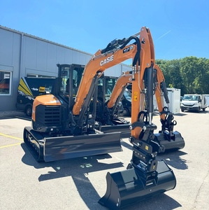 Mini-excavatrice CASE CX50D d'occasion à vendre, excavatrice sur chenilles de 5 tonnes, fournisseur de matériel de construction, prête à être expédiée - Product Image 2