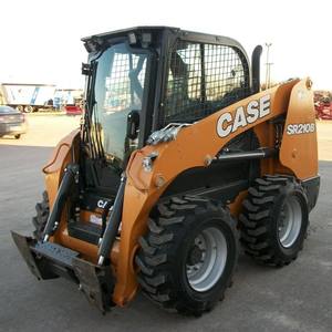 Chargeuse sur pneus CASE SR210B, 4 tonnes, diesel, jaune, équipement de construction - Product Image 6