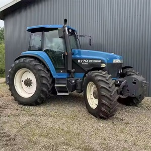 Tractor Agrícola T6080 Usado / Tractor de Ruedas Usado de 140HP con Bajo Consumo de Combustible para Bomba de Motor y Cojinete - Económico - Product Image 6