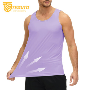 Camiseta sin mangas para hombre de punto de algodón transpirable 100% hecha a medida para gimnasio Fitness High Street Front Made Pakistán Servicio OEM disponible - Product Image 1