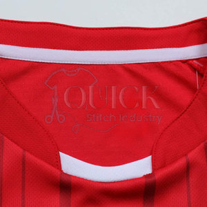 Tenues de football personnalisées de haute qualité 100% polyester légères, à séchage rapide, respirantes, style ensemble court, technologie de découpe automatisée - Product Image 2