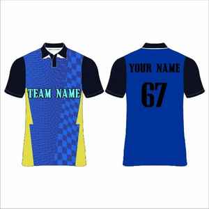 เสื้อคริกเก็ตใช้ได้ทั้งชายและหญิงชุดทีมคริกเก็ตทุกชนิดทำจากโพลีเอสเตอร์/ รูเข็ม - Product Image 5