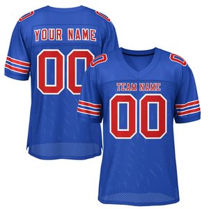 Camiseta de equipo transpirable con logotipo personalizado de Stylso, camiseta de fútbol americano XL, estampado de números, técnica de sublimación de fútbol de manga corta - Product Image 2