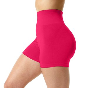 กางเกงขาสั้นรัดรูปเอวสูงสำหรับผู้หญิงกระเป๋าข้าง - Product Image 4