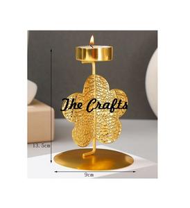 Superior Quality <b>Candle</b> Holder Handmade Metal Gold Color <b>Tealight</b> <b>Candle</b> Holder For Wedding Decoration Use - Product Image 1