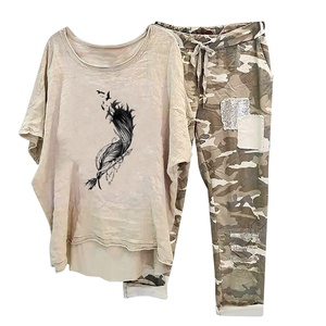 Venta al por Mayor, Nueva Colección 2024, Traje Formal de Invierno para Mujer, Camisa de Manga Larga de Color Sólido y Pantalones con Botones - Product Image 1