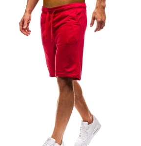 Shorts de sport et de gym grande taille pour hommes, shorts de course de poche en coton pour le sport - Product Image 2