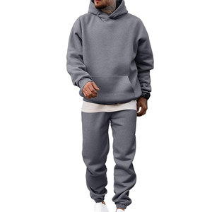 Servicio ODM, Sudadera Deportiva Informal para Hombre, 100% Algodón, Impresión de Logotipo Personalizado, Diseño Sólido, Capucha, Cintura Elástica - Product Image 2