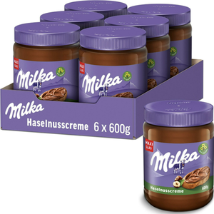 มิลก้า ครีมเฮเซลนัท ขายส่ง 12 กล่อง x 350 กรัม 11.7 ออนซ์/ มิลก้า ครีมเฮเซลนัทสเปรด 6 กล่อง x 600 กรัม - Product Image 3