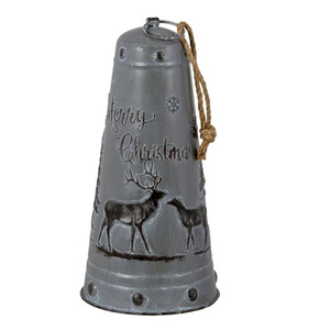 Best Selling Jingle Bells Garden Decorative and Home Metal Christmas <b>Ornaments</b> <b>Large</b> Quantity Selling Hanging Galvanized Bells - Product Image 3