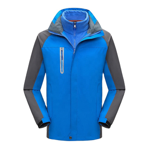 Chaqueta impermeable cortavientos con cremallera para exteriores para hombre de talla grande, chaquetas cortavientos personalizadas de diseñador Softshell para hombre - Product Image 1