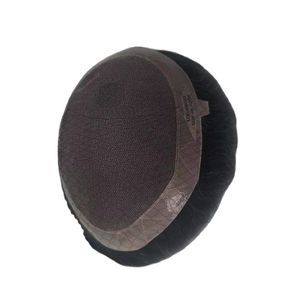 Perruque et patchs de cheveux 100% humains Remy indiens, prothèse, ondulation naturelle, ondulation profonde, cheveux Taz Bangladesh, bonnet U-Part, écologique - Product Image 1