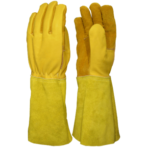 Gants de travail de soudage TIG Distil Industries, cuir de veau de qualité supérieure, gants de soudage TIG - Product Image 4