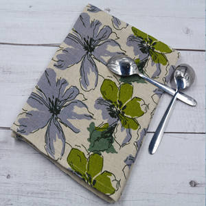 Manufacturer Wholesale 25x25cm Linen <b>Tea</b> <b>Towel</b> Custom Logo Hand <b>Towel</b> for Home Kitchen Use - Product Image 2