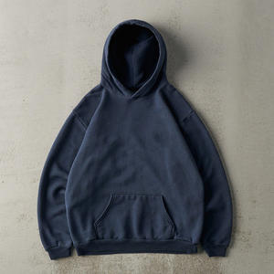 Sweats à capuche 100% coton surdimensionnés à épaules tombantes de haute qualité avec logo personnalisé - Product Image 1