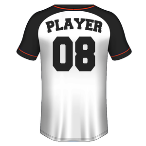 Maillot de baseball à manches courtes unisexe à impression complète OEM 100% chemises en polyester uniforme de sport à séchage rapide avec respirant grande taille - Product Image 6