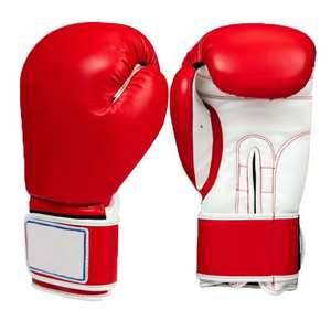 Gants de boxe MMA en cuir véritable de haute qualité en gros, design respirant, fermeture à boucle et crochet pour l'entraînement en plein air, kickboxing - Product Image 5
